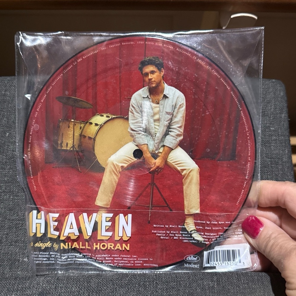 Niall Horan 'Heaven' Vinyl Picture Disc One Direction